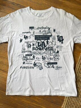 Heaven by Marc Jacobs "LA Forever" fire relief T-shirt